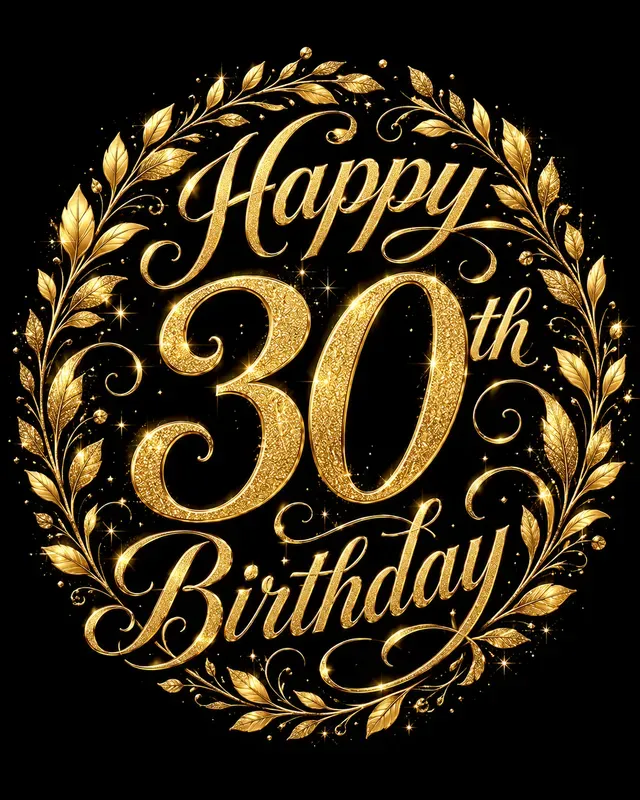 Premium Birthday Typographies