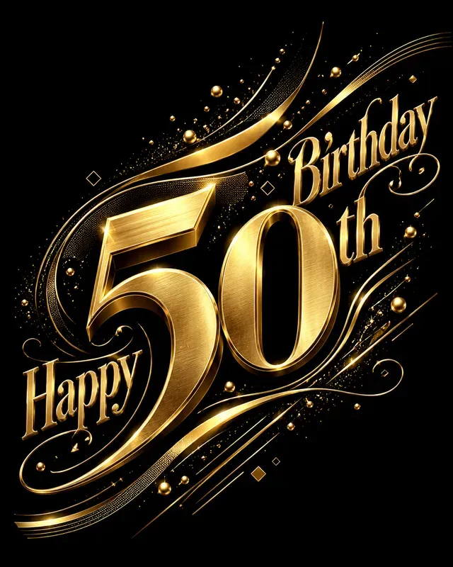 Premium Birthday Typographies