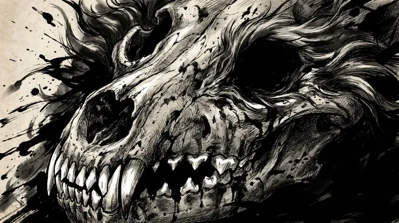 The Cursed Relics Macro Dark Fantasy Inks