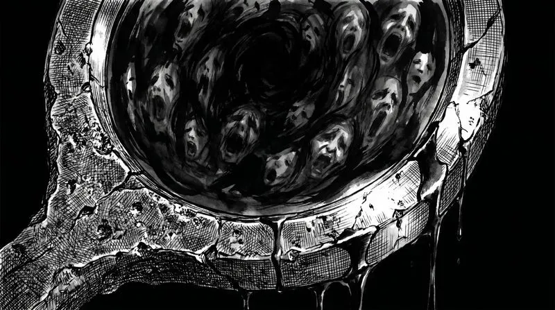 The Cursed Relics Macro Dark Fantasy Inks