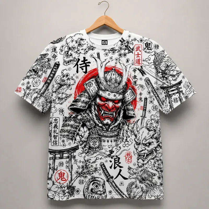 All Over Doodle Tshirt Makers