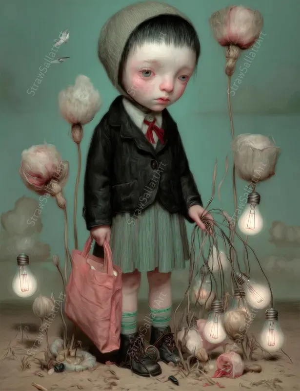 Melancholic Surreal Character Posters