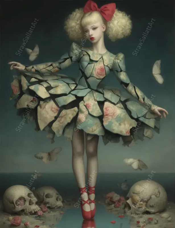 Melancholic Surreal Character Posters