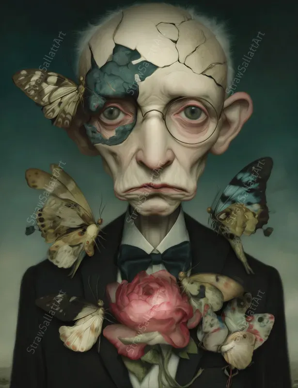 Melancholic Surreal Character Posters