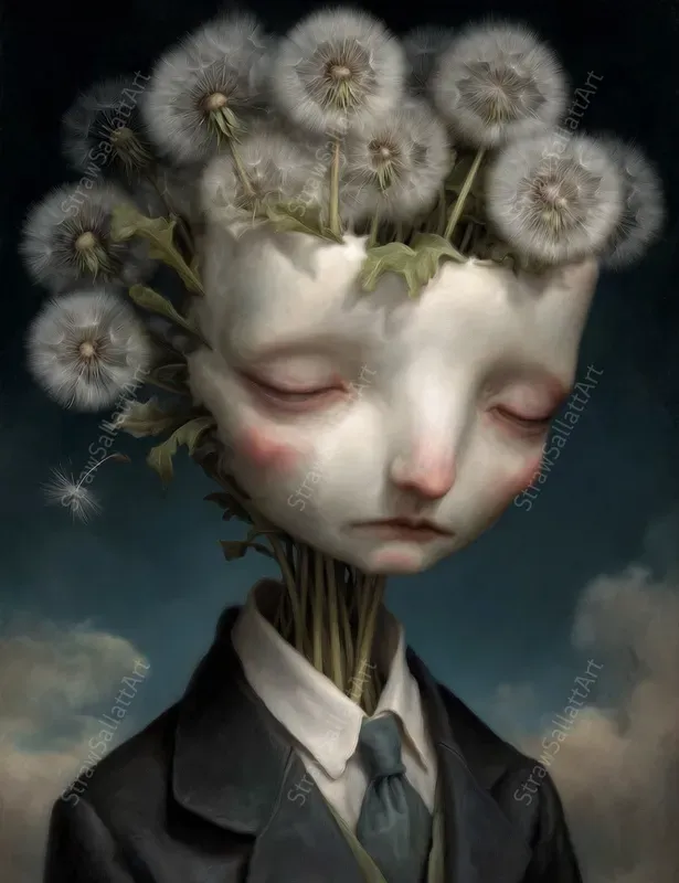 Melancholic Surreal Character Posters