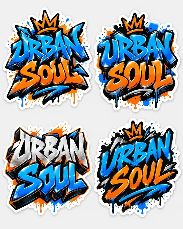 Custom Graffiti Sticker Packs