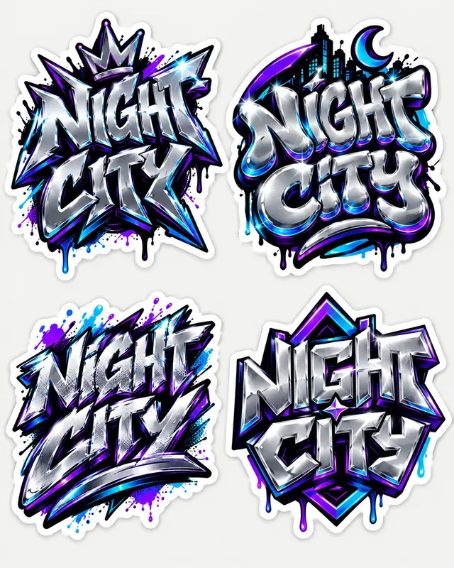 Custom Graffiti Sticker Packs