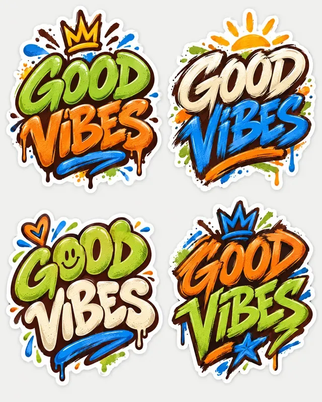 Custom Graffiti Sticker Packs