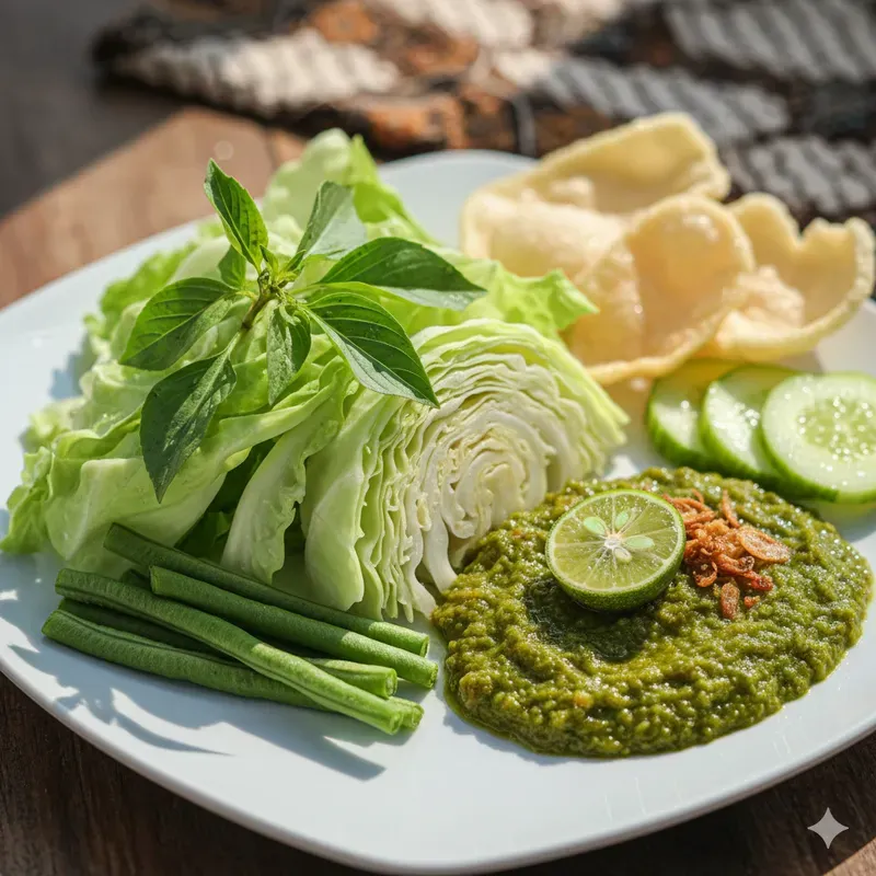 Indonesian Lalapan Stock Photos