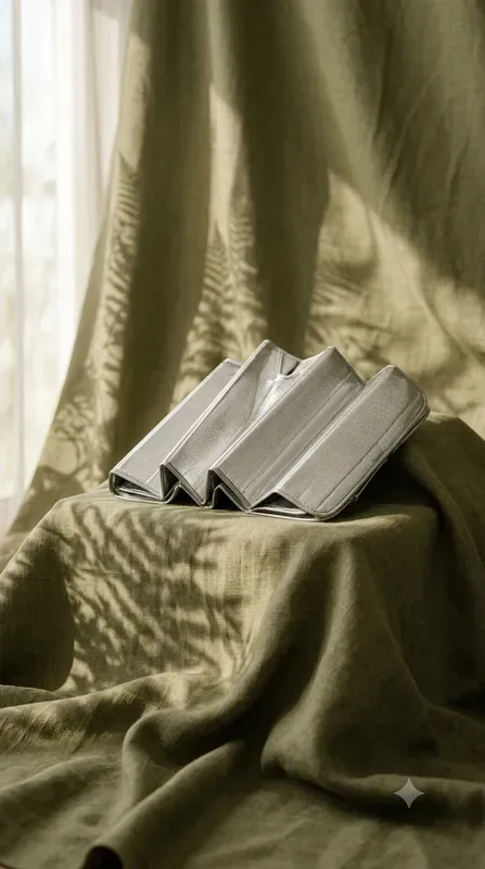Linen Drape Leaf Shadow Stages