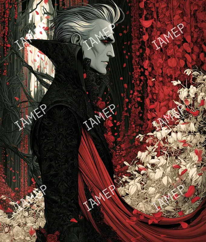 Dark Romantic Gothic Illustrations