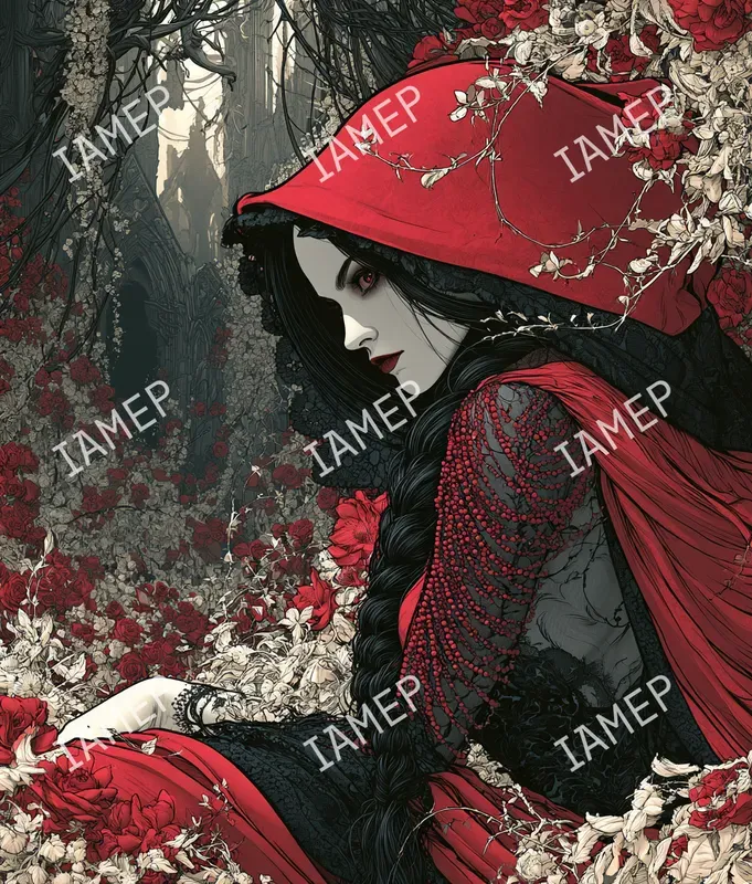 Dark Romantic Gothic Illustrations