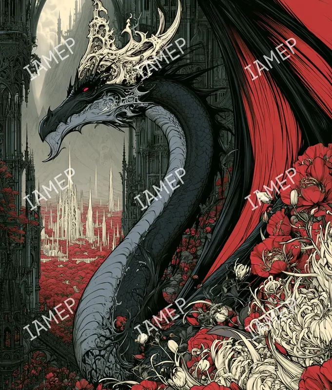Dark Romantic Gothic Illustrations