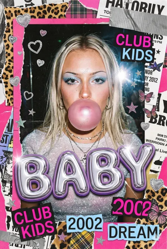 Y2k Teen Zine Chaotic Scrapbooks