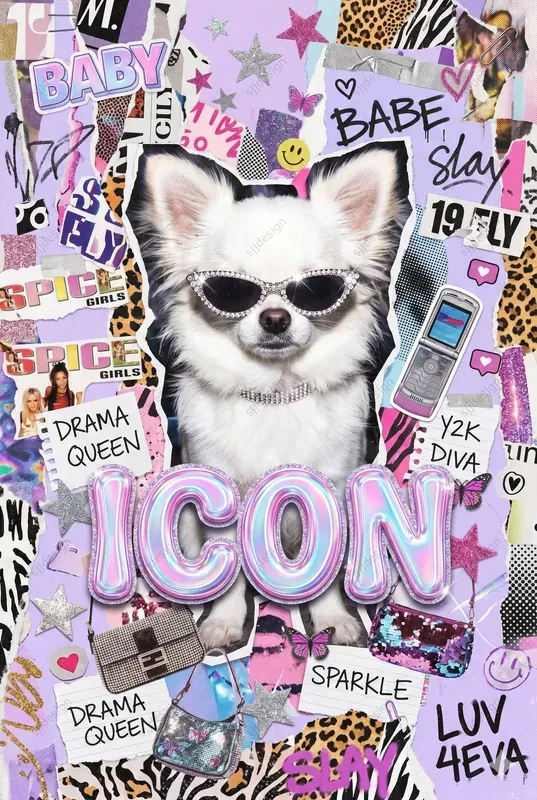 Y2k Teen Zine Chaotic Scrapbooks