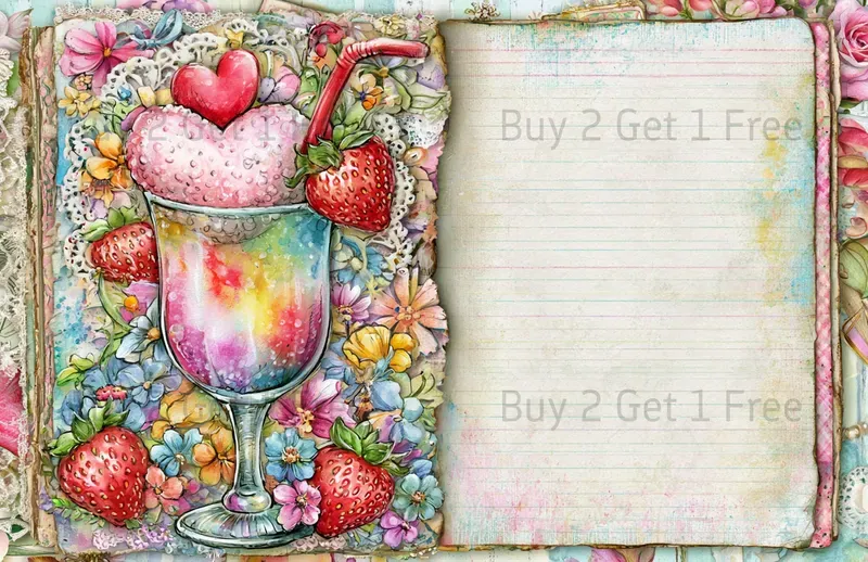 Alice In Candy Wonderland Double Pages