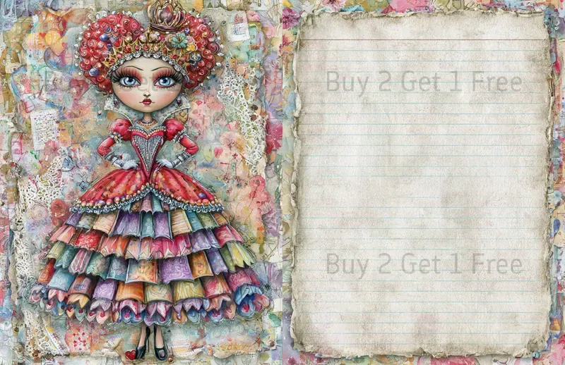 Alice In Candy Wonderland Double Pages