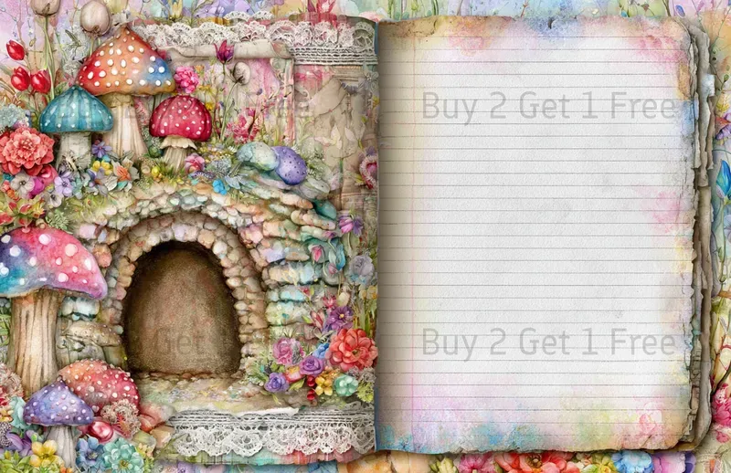 Alice In Candy Wonderland Double Pages