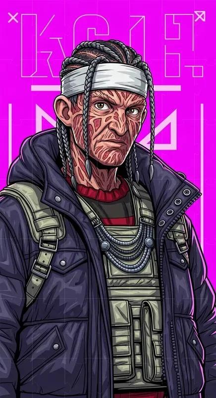 Neon Street Soldiers Braided Warriors