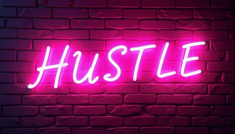 Luminous Custom Neon Typography