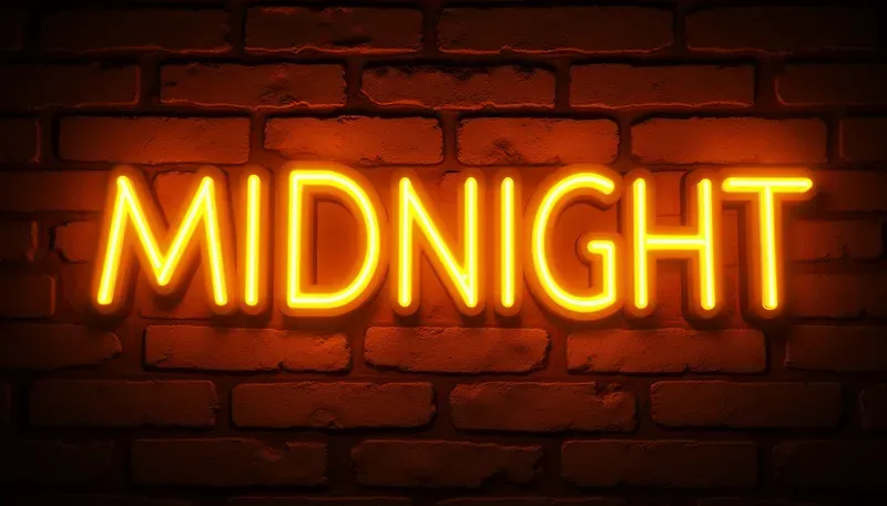 Luminous Custom Neon Typography