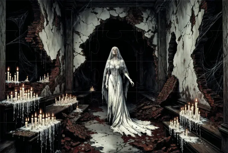 Dark Gothic Horror Illustrations