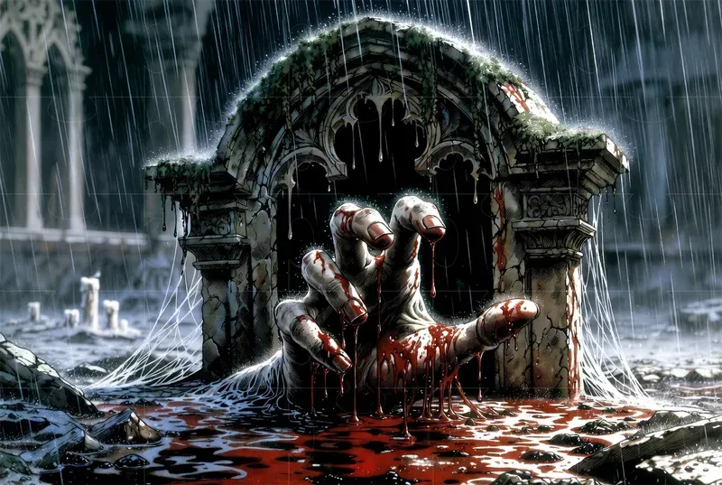 Dark Gothic Horror Illustrations