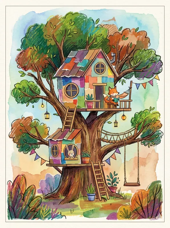 Crayon World Mix Media