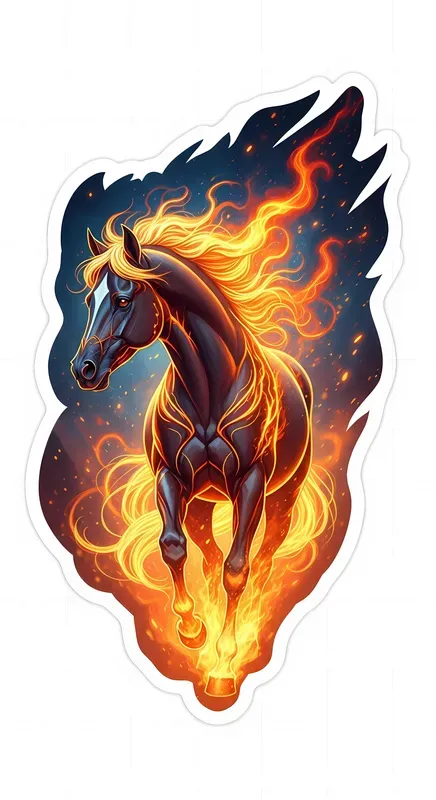 Flameborn Essence Stickers