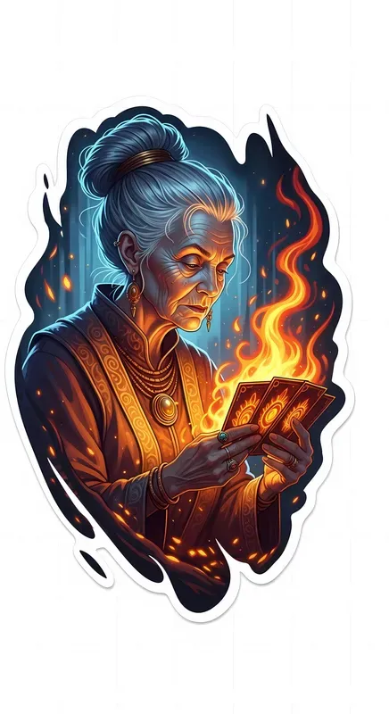 Flameborn Essence Stickers