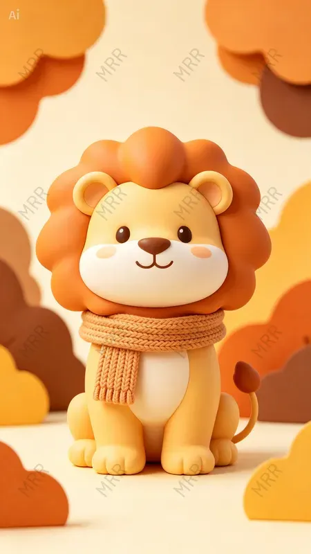 3D Cute Winter Animal Avatar Packs