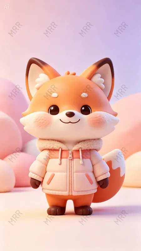 3D Cute Winter Animal Avatar Packs