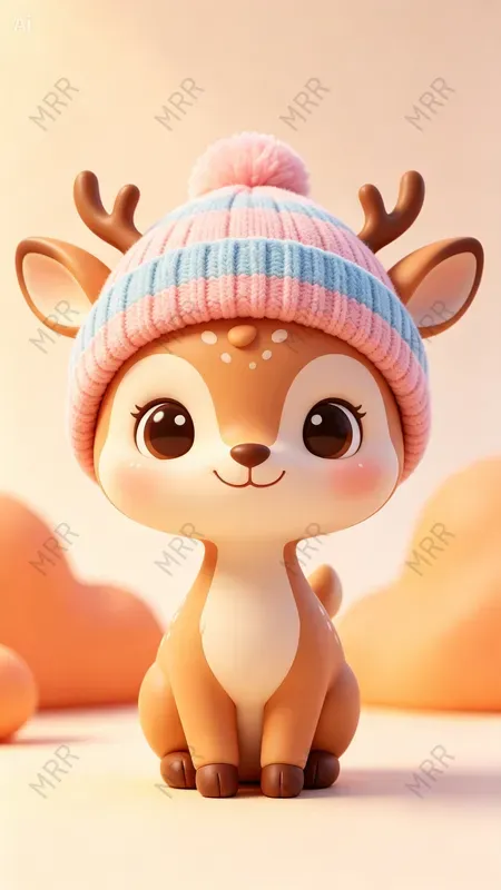 3D Cute Winter Animal Avatar Packs
