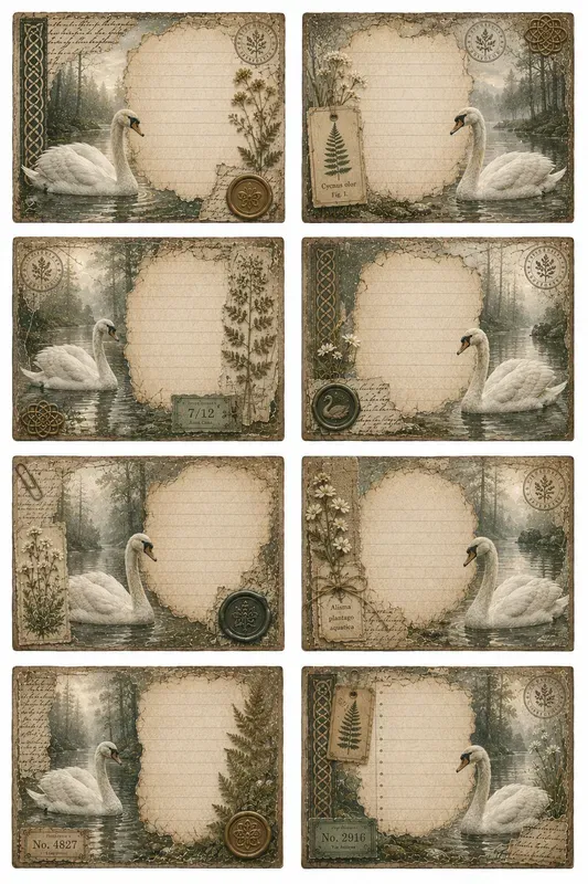 Celtic Forest Journal Cards