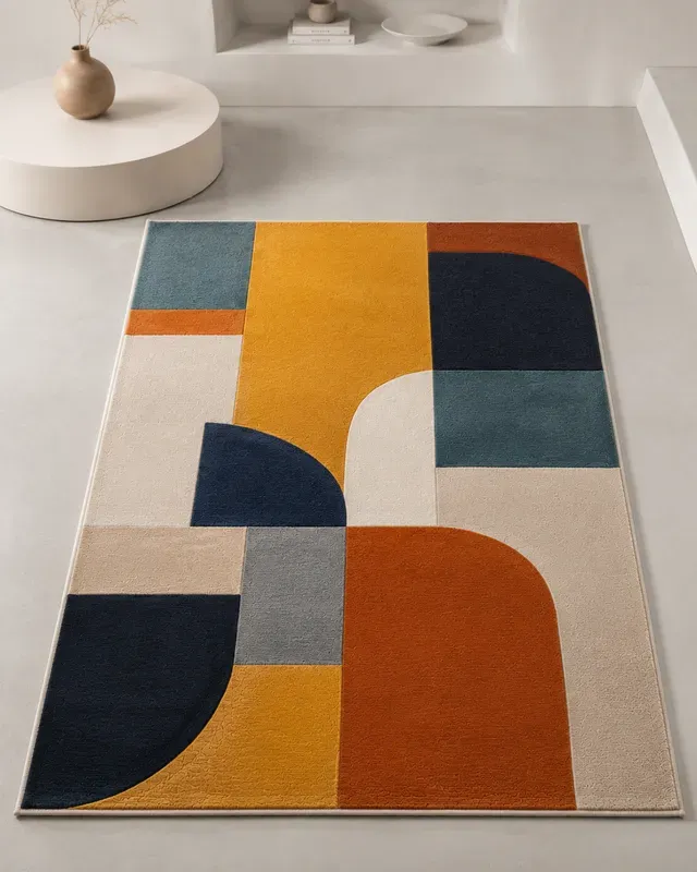Abstract Modern Rug Generator