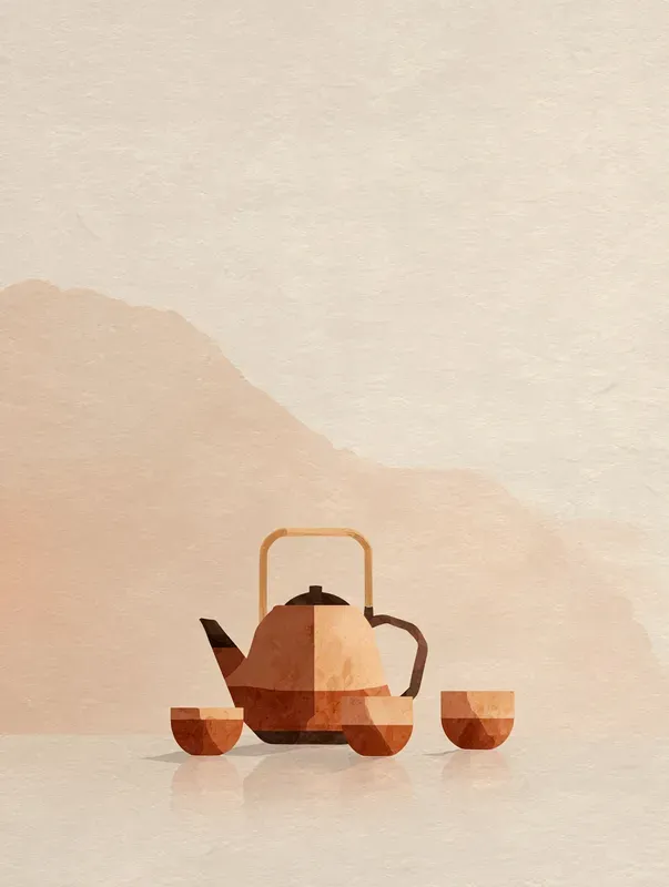 Warm Neutral Minimal Poster Style