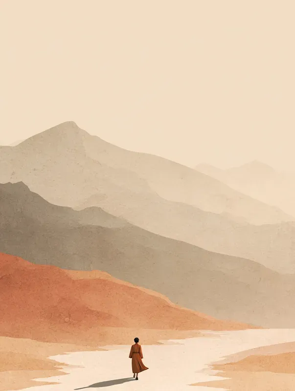 Warm Neutral Minimal Poster Style
