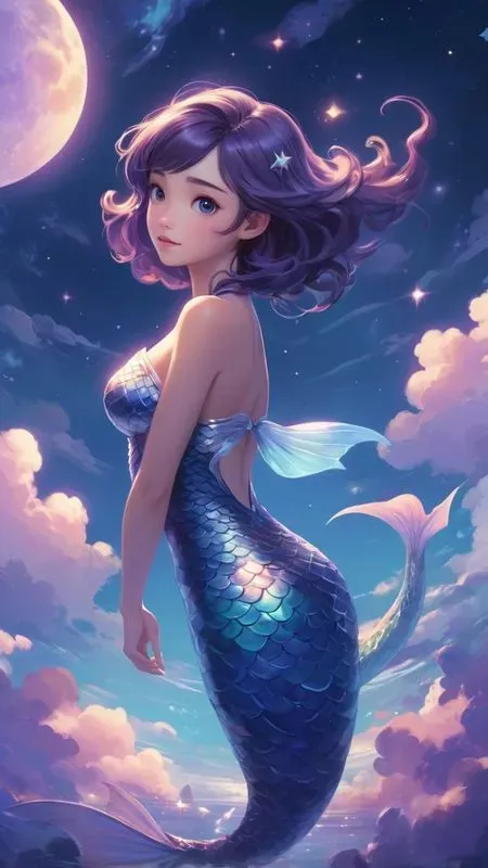 Makoto Shinkai Dreamy Cosmic Anime Art