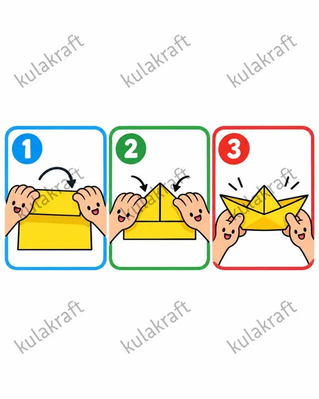 Three Step Kids Craft Cliparts