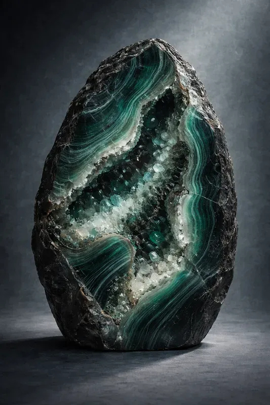 Mineral Strata Editorial Posters