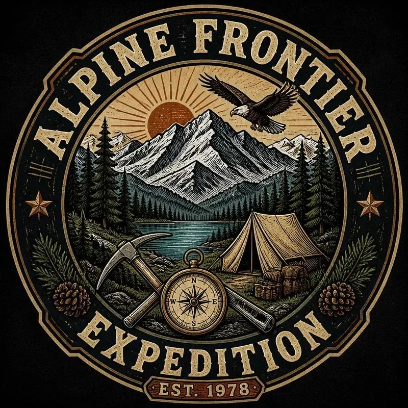 Vintage Adventure Badge Generator