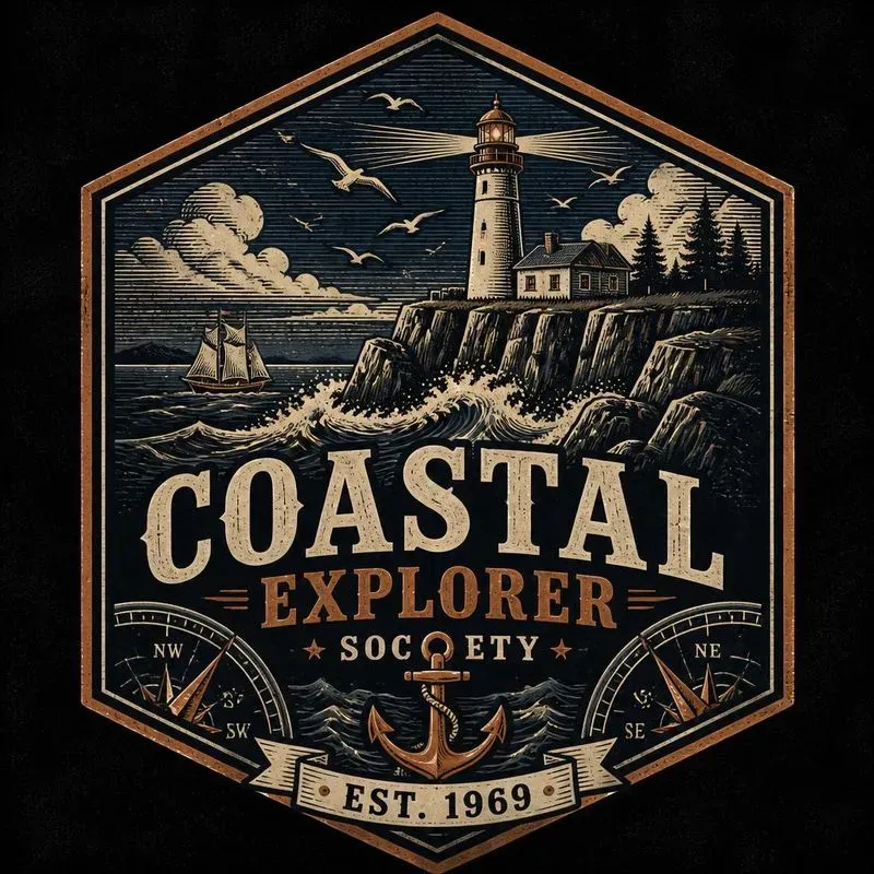 Vintage Adventure Badge Generator