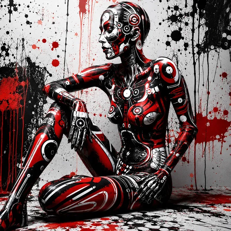 Avantgarde Body Art Portraits