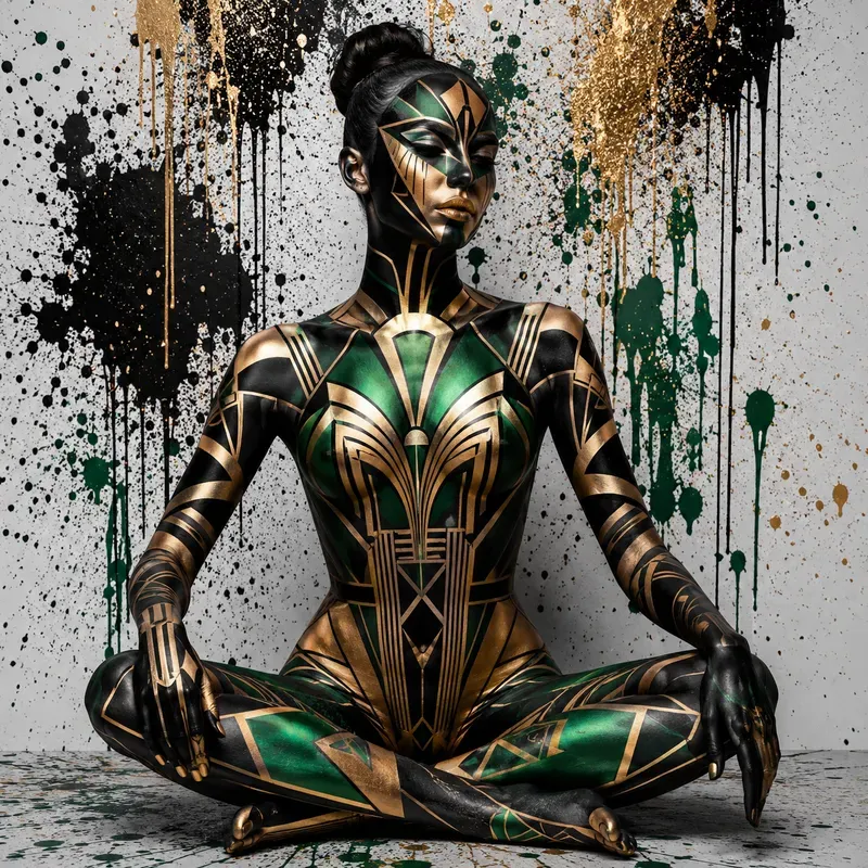 Avantgarde Body Art Portraits