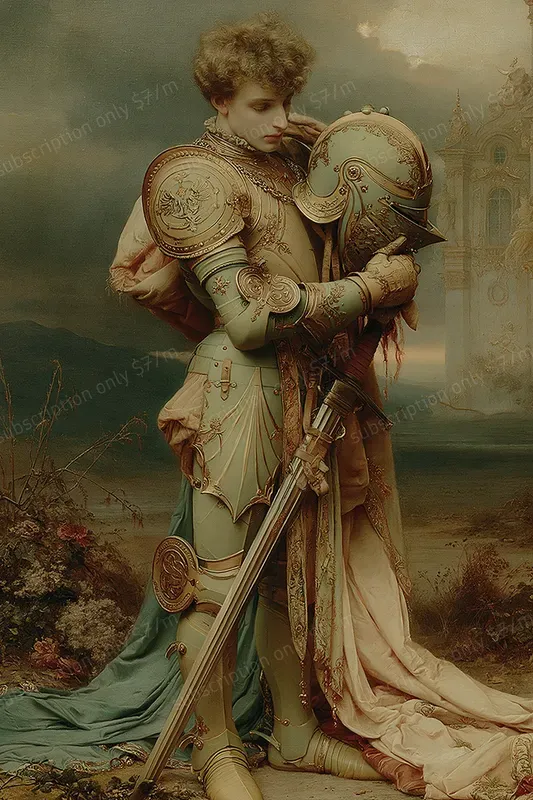 Cinematic Medieval Oil Painting Scenes