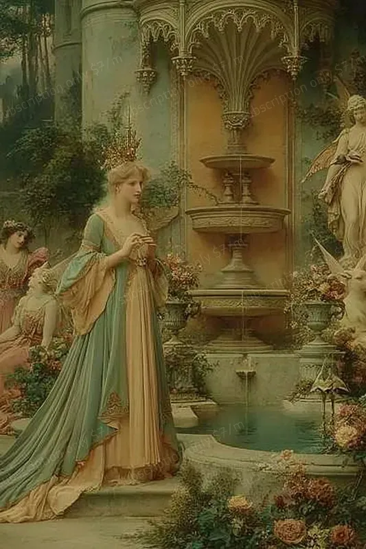 Cinematic Medieval Oil Painting Scenes