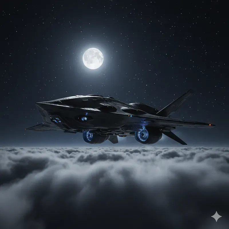 Futuristic Vtol Scifi Aircraft Render3Ds
