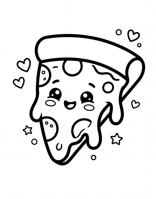 Kawaii Kids Coloring Book Generator