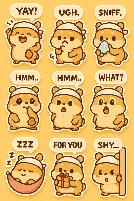 Chibi Sticker Packs