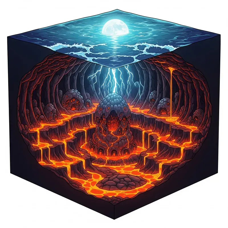 Cube Shaped Dioramas Art Style